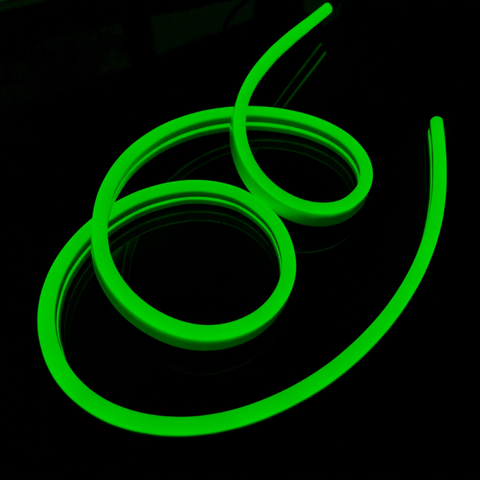 Furtun LED Neon Verde 8x16mm 230V IP65
