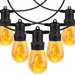 Ghirlandă decorativă exterior cu LED-uri stil foc, lungime 15 metri