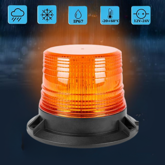 girofar auto led, lampa de avertizare, girofar masini, girofar 30w, girofar avertizare lumina portocalie, girofar motostivuitor, girofar masini utilitare, girofar led avertizare, ledia.ro