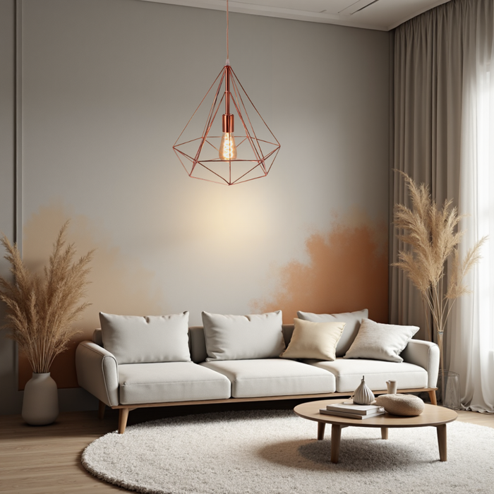 pendul cu bec Edison – efect ambiental cald