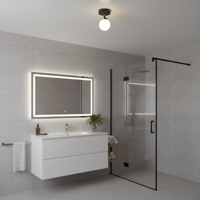 Corp de iluminat minimal cu lumină uniformă