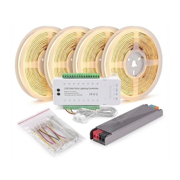 Kit bandă LED COB pentru scări interioare