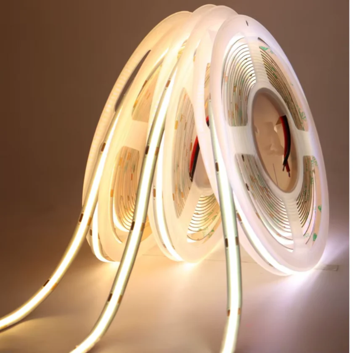 banda led cob 24v kit iluminat 16 trepte