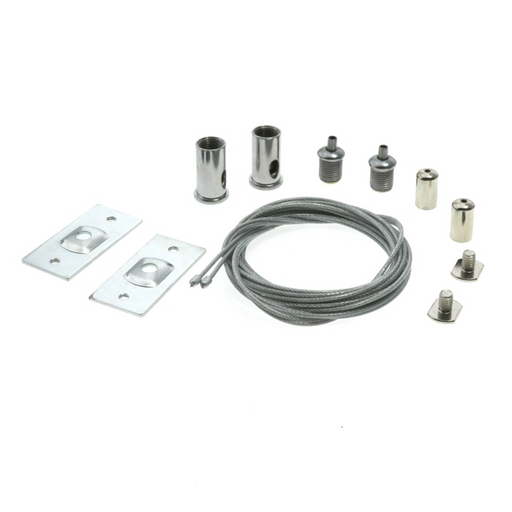 kit suspendare sina magnetica 1.5m, montare sina magnetica, sina magnetica suspendata, kit instalare sina magnetica 1.5m, ledia.ro