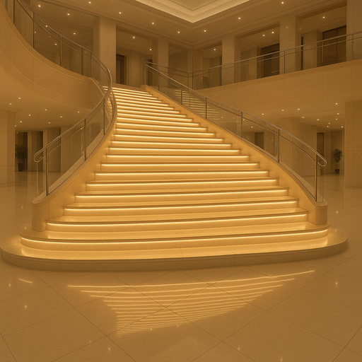 Kit iluminat trepte LED cu control inteligent
