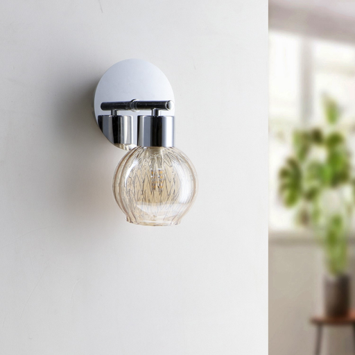 Aplica modernă metalică G9 pentru living