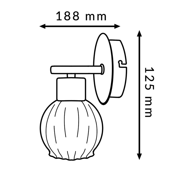 Guadix 1 G9 aplica design contemporan