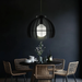 lampa decorativa dining, negru