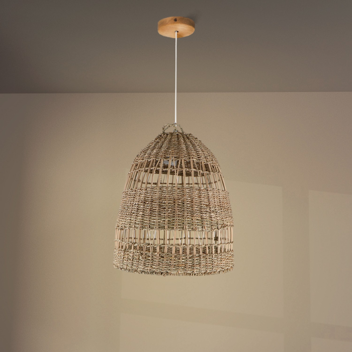 Lampă XL ratan Fuerteventura pentru spații premium