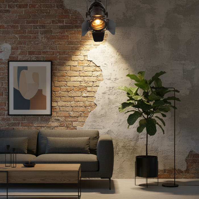 lampa industrială pentru decor urban