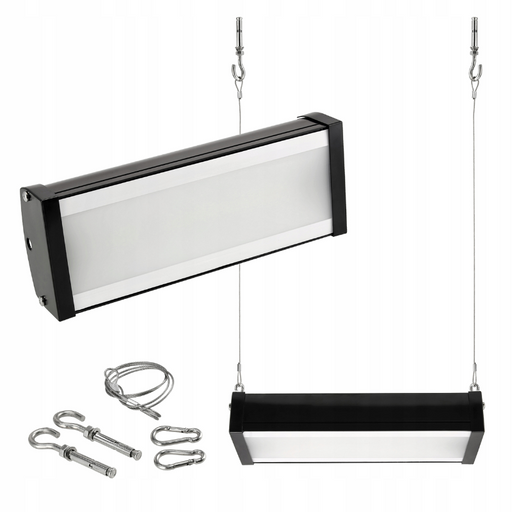 lampa led industriala, lampa led suspendata, lampa liniara cu led, lampi liniare suspendate, lampa led 50w suspendata, lampi liniare 230v 50w, ledia.ro