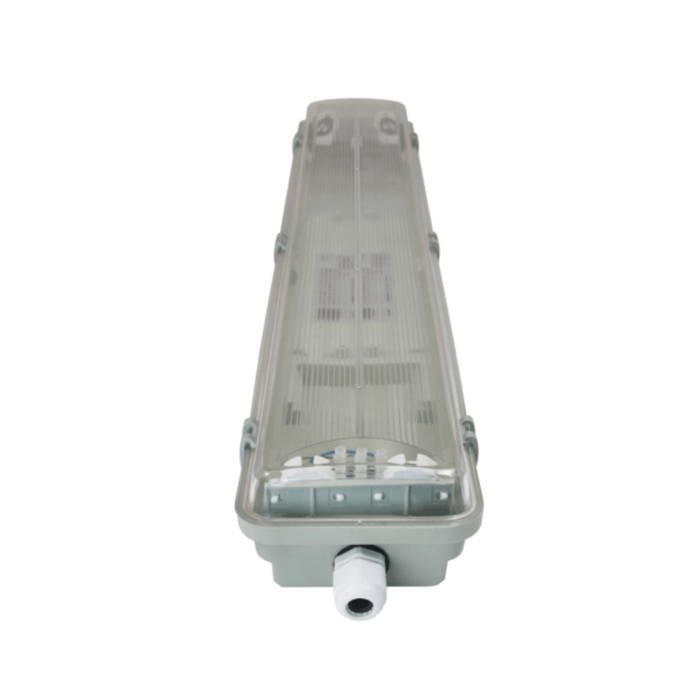 Corp de iluminat LED montat în tavan industrial, lumină uniformă și rece
