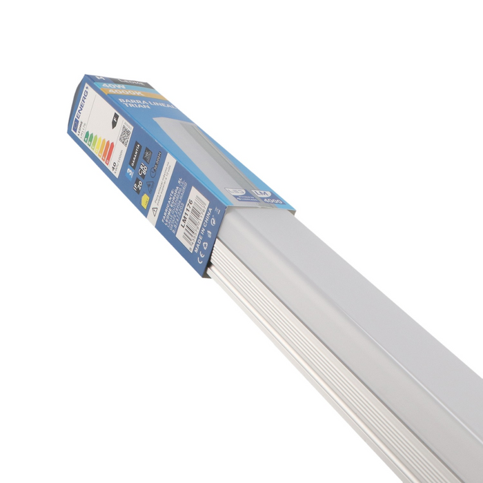 Corp de iluminat LED liniar 1200 mm cu lumină naturală ledia.ro
