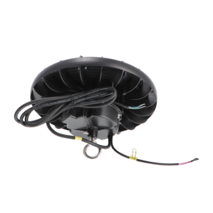 Lampa LED suspendată pentru hale și ateliere, rezistentă IP54 și IK08, ledia.ro