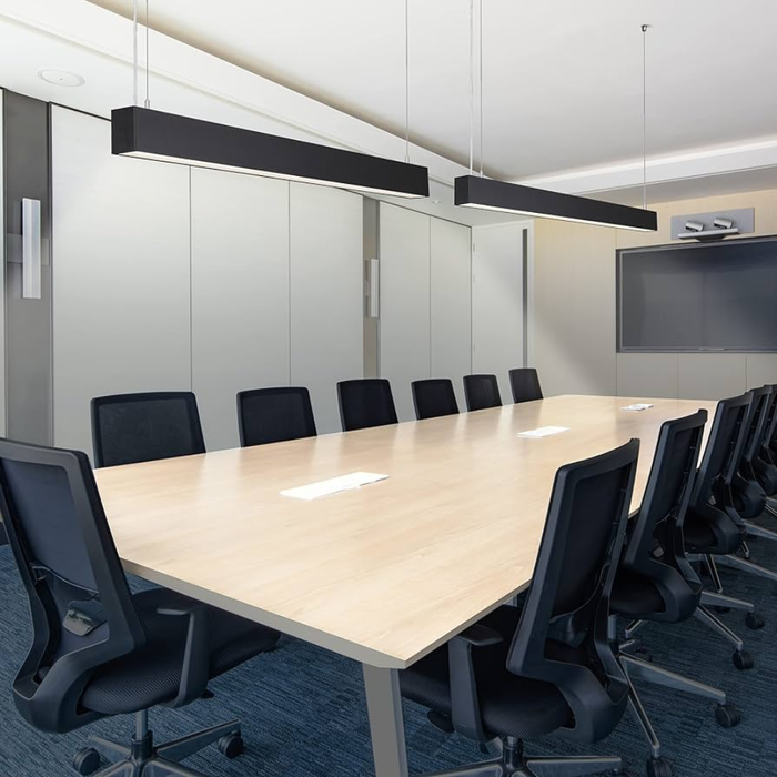 Iluminat modern VIENA 40W aluminiu negru