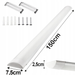 dimensiuni lampa led liniara slim 150x7.5cm
