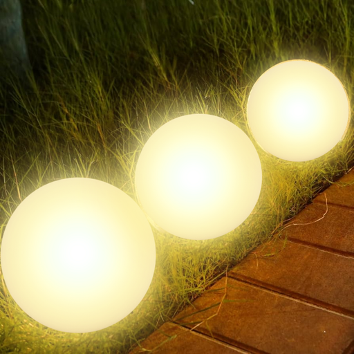 lampă solară LED sferică Ø20 cm