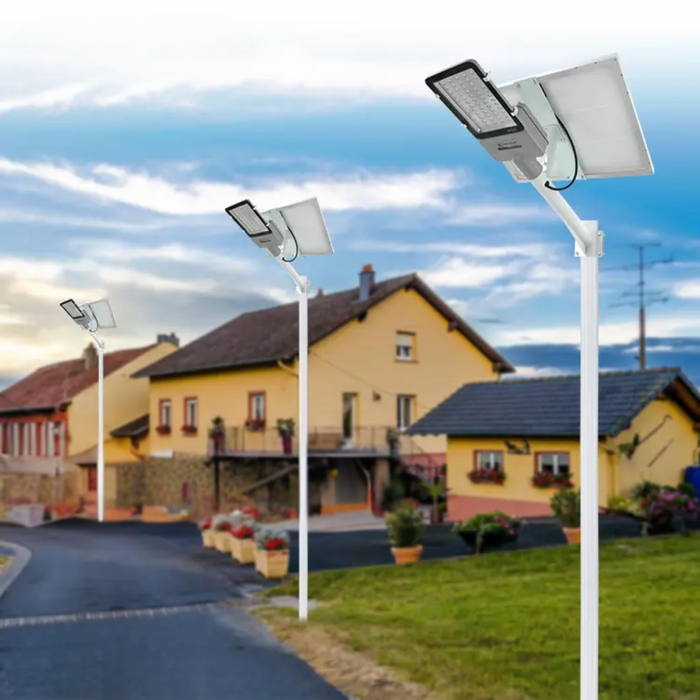 lampa led solara, lampa cu panou solar, lampi solare curte, lampi led cu senzor, lampi led cu telecomanda, lampi solare cu senzor, lampa led cu pnaou solar si suport montare, ledia.ro