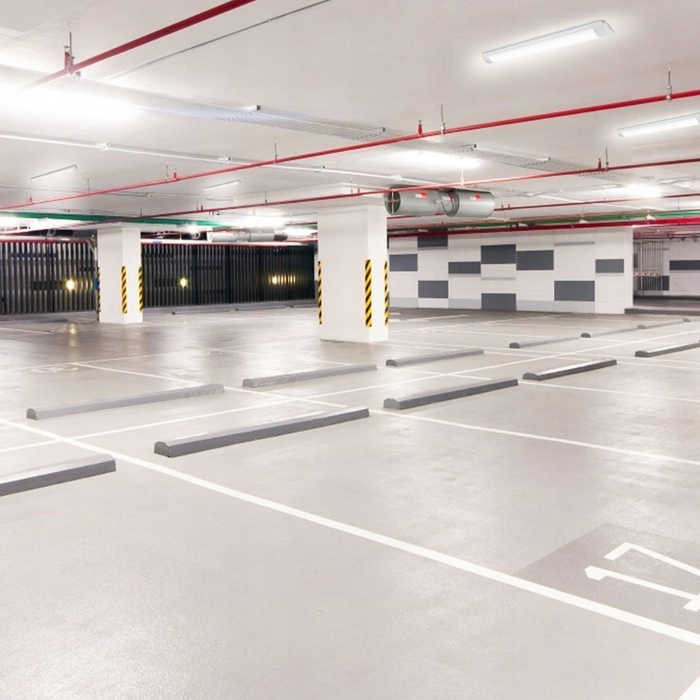 lampi liniare iluminat garaj, lumina neutra, ip44