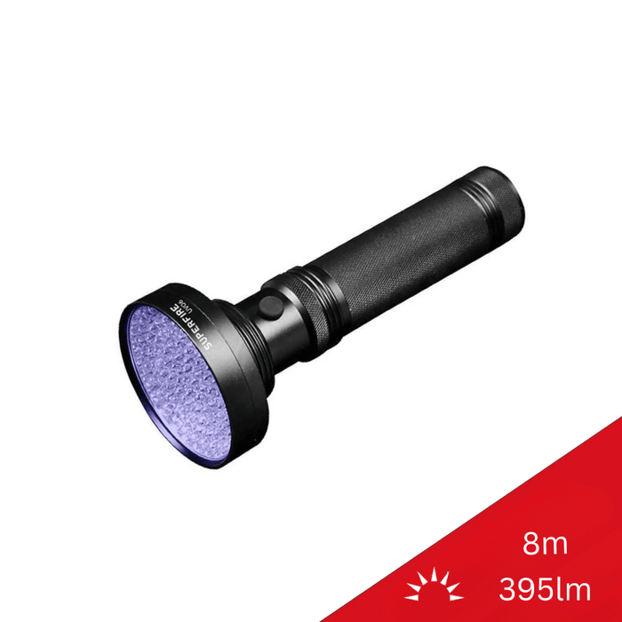 Lanterna LED UV Superfire UV06, 9V 395NM - ledia.ro