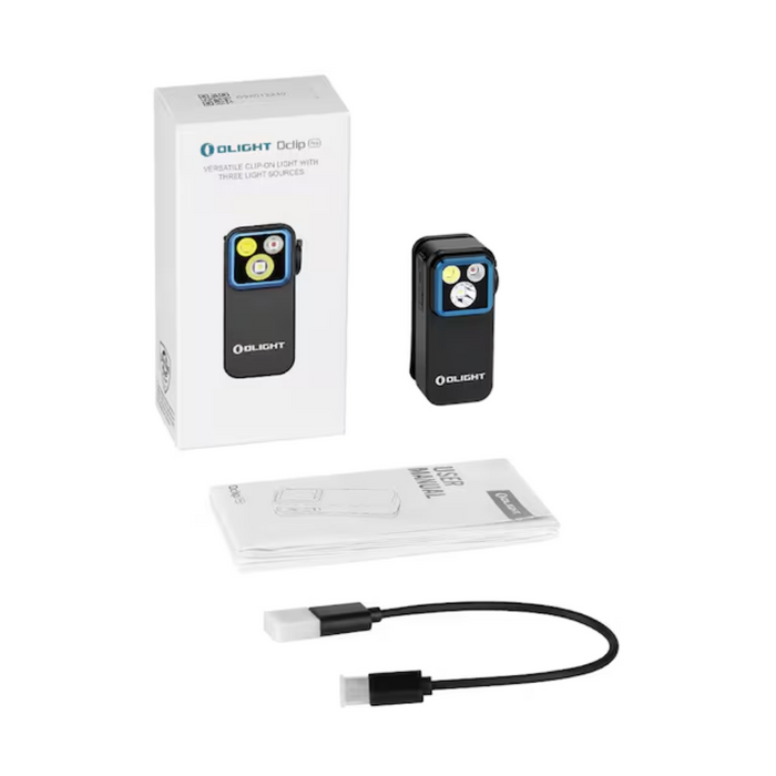LED-uri multiple de înaltă performanță la lanterna Oclip Pro

