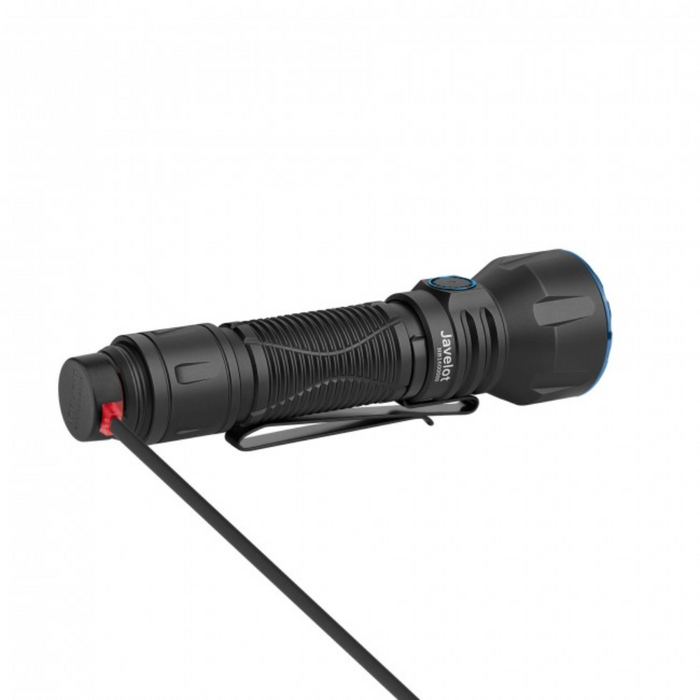 Spatele lanternei Olight Javelot Matte Black

