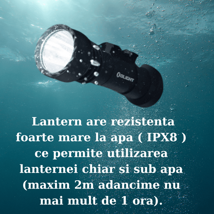 Lanternă portabilă Olight Javelot Mini pentru drumeții

