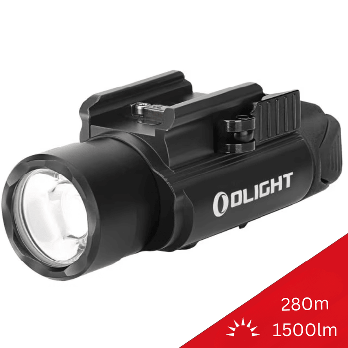 Lanterna Olight PL PRO pentru pistol, reincarcabila magnetic USB , 1500lm - ledia.ro