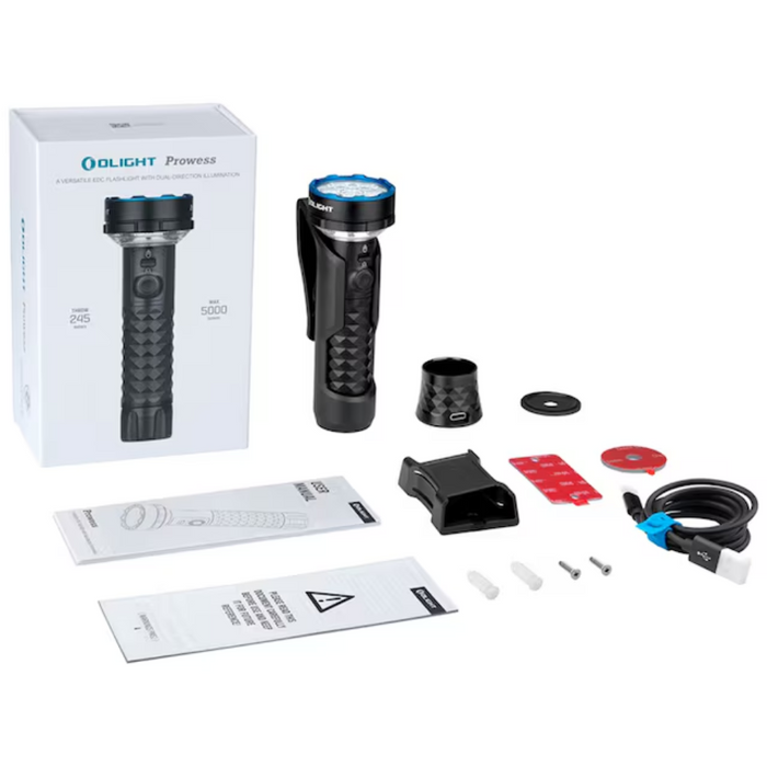 Lanternă premium Olight Prowess cu garanție și durabilitate