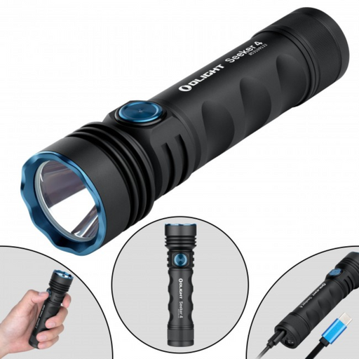 Lanternă Olight Seeker 4 – Putere, Autonomie, Rezistență ledia.ro
