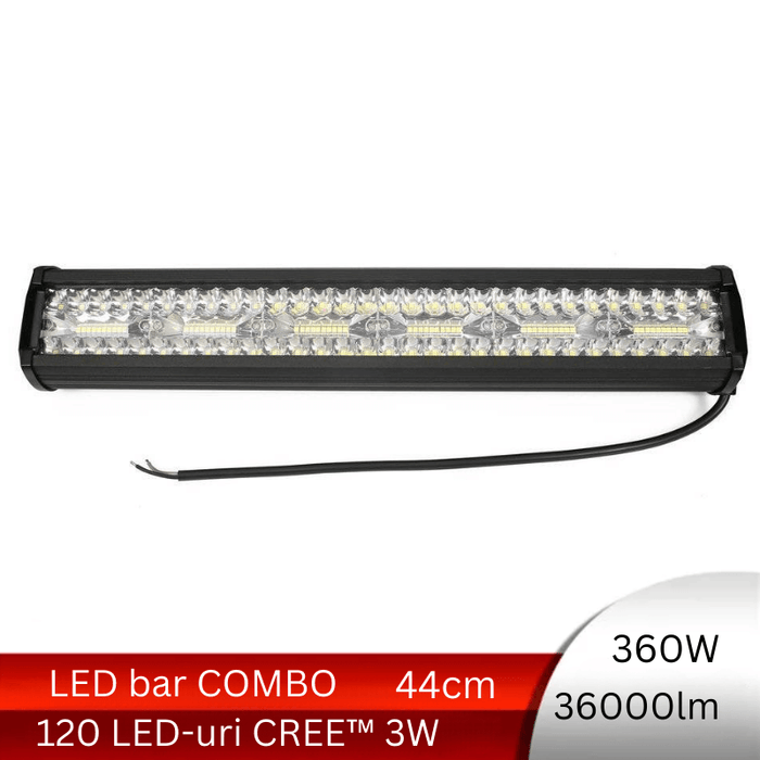 bara led auto, ledbar auto, led bar auto, ledbar combo beam, led bar auto 360w, ledbar 12-24v, bara led auto masini teren, bara led auto offroad, ledbar 36000lm, ledbar auto 44cm, ledia.ro