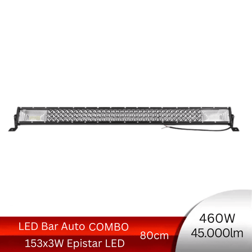 Led Bar Auto 460W/45000lm, 80cm, IP67, Combo Beam - ledia.ro