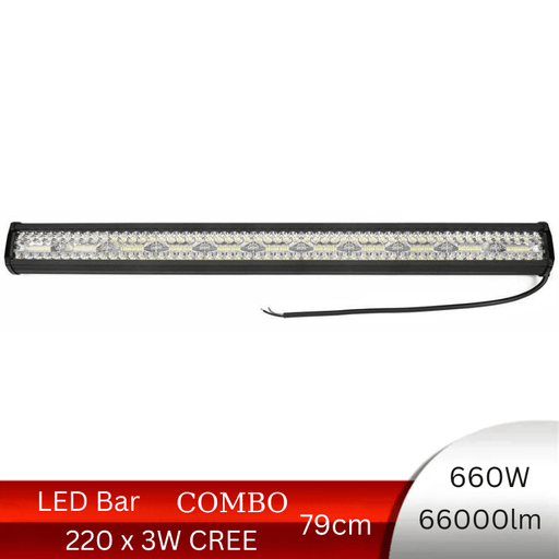 bara led auto curbat, ledbar auto, led bar auto, ledbar combo beam, led bar auto 660w, ledbar 12-24v, bara led auto masini teren, bara led auto offroad, ledbar 66000lm, ledbar auto 79cm, ledia.ro