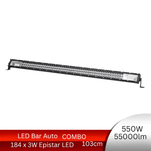 bara led auto curbat, ledbar auto, led bar auto, ledbar combo beam, led bar auto 550w, ledbar 12-24v, bara led auto masini teren, bara led auto offroad, ledbar 55000lm, ledbar auto 103cm, ledia.ro
