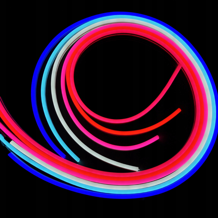 Neon FLEX LED Galben 230V 120LEDm uniform luminos