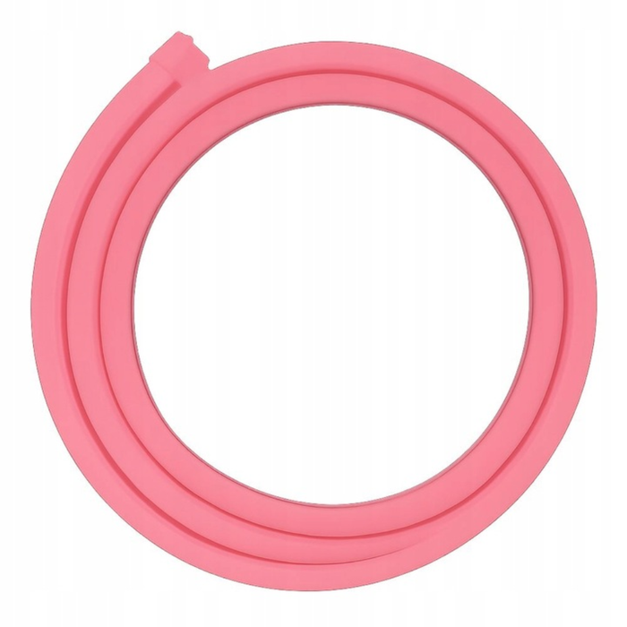 Detaliu LED SMD 2835 pe Neon Flex Roz Pudră
