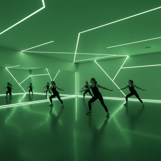 Neon FLEX Lime 24V iluminat arhitectural modern