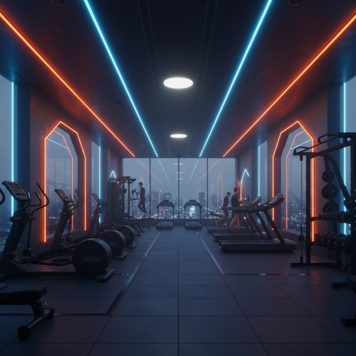 Neon FLEX Portocaliu 24V DC 6x12mm lumină ambientală