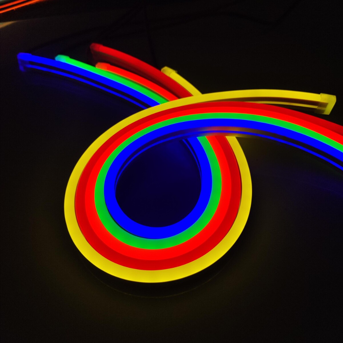 neon flex rgb 24v 120led metru