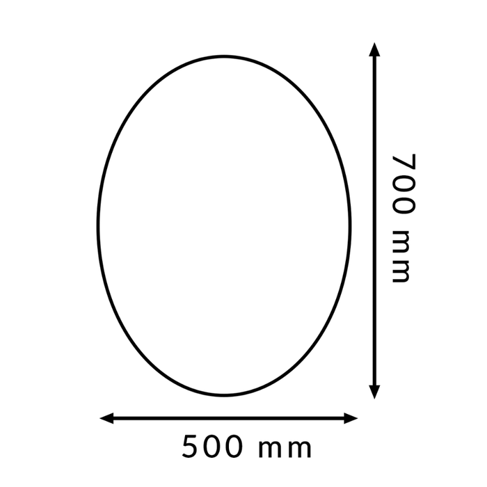 oglinda decorativa iluminata perimetral