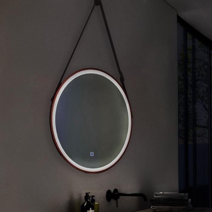 Oglindă iluminată premium perete baie