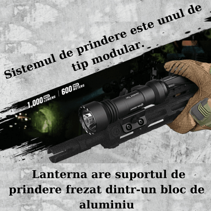 Olight Javelot Mini lanternă ideală pentru pază și securitate
