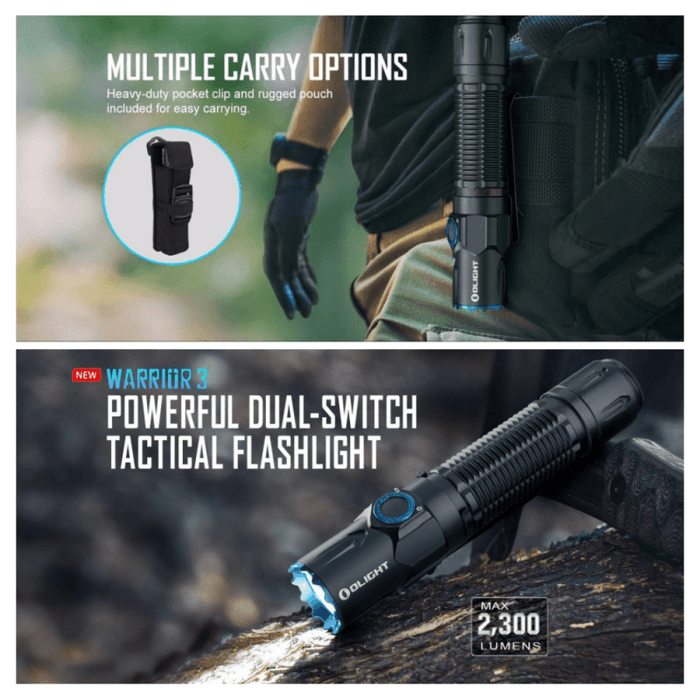 Olight Warrior 3 lanterna LED multifunctionala