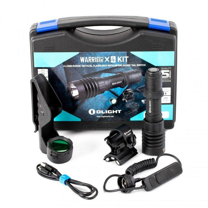 Lanternă LED Olight Warrior X4 cu rază de 630 metri
