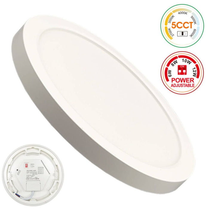 spot led 12w-6w, plafoniera led, spot led putere selectabila, plafoniera led CCT, led panel putere selectabila, led panel cct, spot aplicat, spoturi aplicate, led panel aplicat, ledia.ro