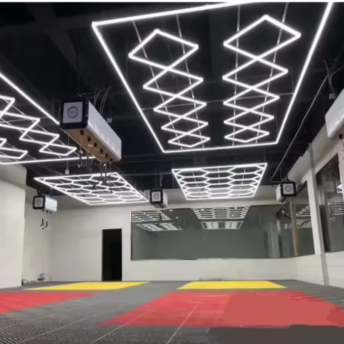 Tavan modern cu panou LED Hexagonal HoneyComb 510 W