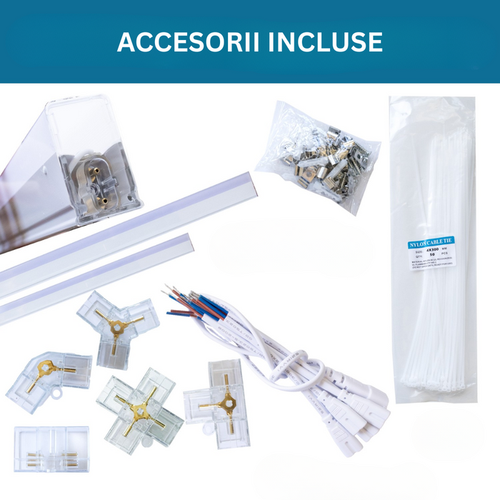 Panou LED HoneyComb 680 W cu protecție IP30 pentru utilizare interioară