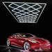Panou LED HoneyComb 680 W în showroom auto cu iluminat uniform