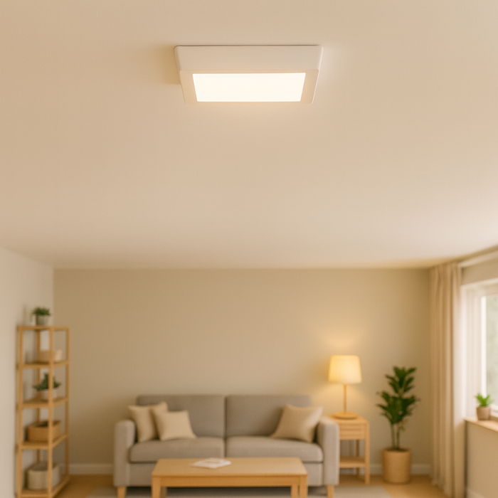 Panou LED modern 12W aluminiu alb, camera, birou sau spatii comerciale