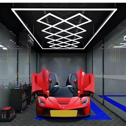 Tavan LED Romb 510 W cu iluminat uniform 180 grade